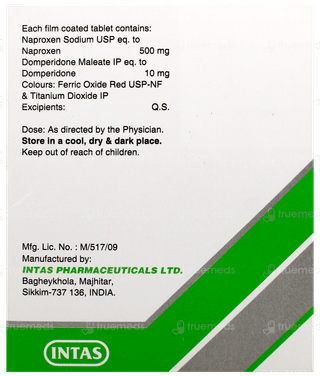 Napra D 500 Tablet 10